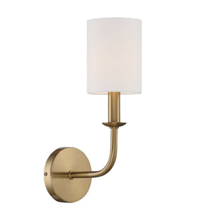 Bailey 1 Light Aged Brass Wall Mount