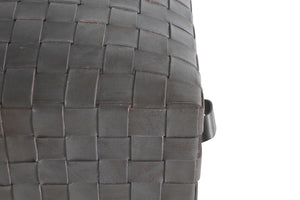 Brooklyn Leather Stool, #17