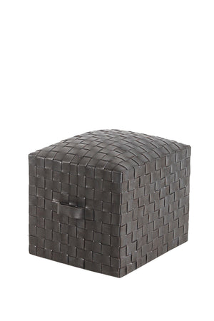 Brooklyn Leather Stool, #17
