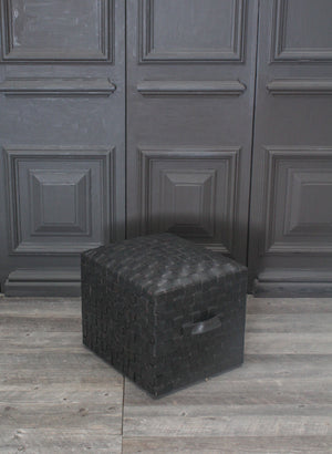 Brooklyn Leather Stool