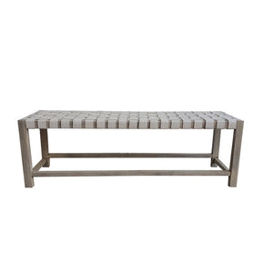 Long Bench Madeira 54" ,Creme