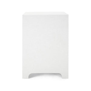 3-Drawer Side Table in White | Bardot Collection | Villa & House