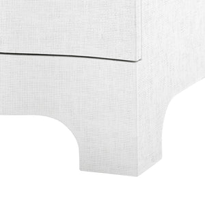 3-Drawer Side Table in White | Bardot Collection | Villa & House