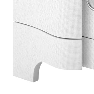 3-Drawer Side Table in White | Bardot Collection | Villa & House
