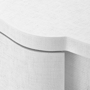 3-Drawer Side Table in White | Bardot Collection | Villa & House