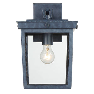 Belmont Outdoor 1 Light Graphite Wall Mount