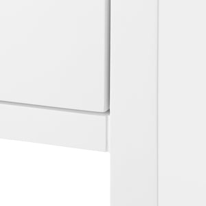 1-Drawer Side Table in White | Benjamin Collection | Villa & House