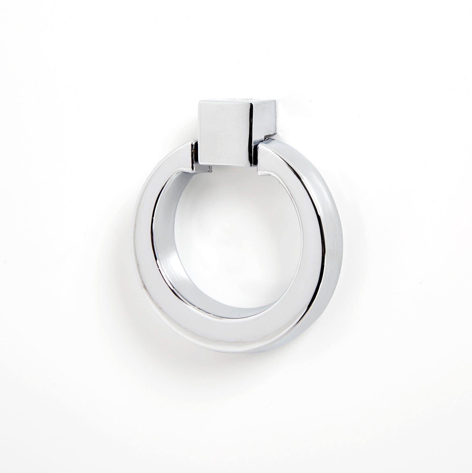 3-Drawer Side Table w/ Chrome Pulls in Gray | Berkeley Collection | Vi ...