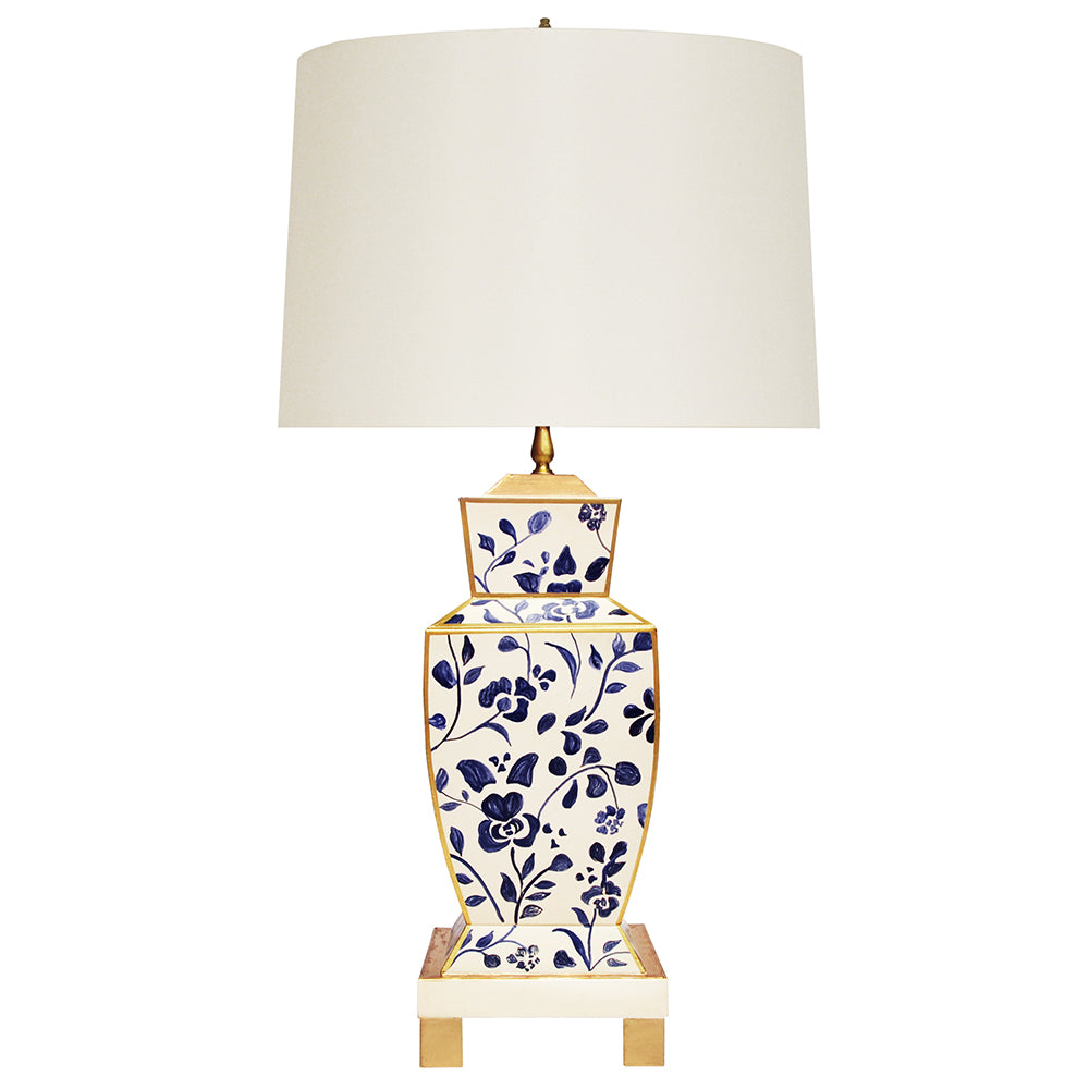 Worlds Away Bianca Table Lamp – Blue Vine