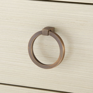 3-Drawer Side Table in Blanched Oak | Blake Collection | Villa & House