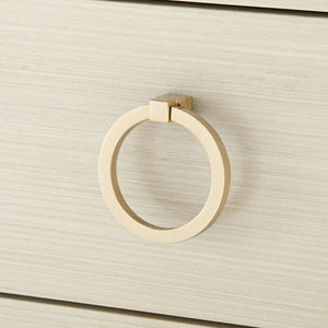 3-Drawer Side Table in Blanched Oak | Blake Collection | Villa & House