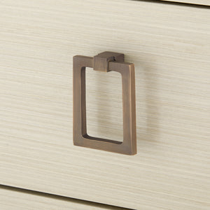 3-Drawer Side Table in Blanched Oak | Blake Collection | Villa & House