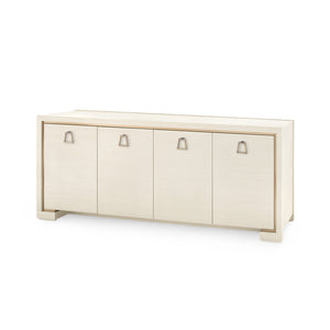 4-Door Cabinet , Blanched Oak | Blake Collection | Villa & House