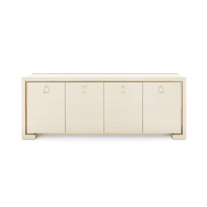 4-Door Cabinet , Blanched Oak | Blake Collection | Villa & House