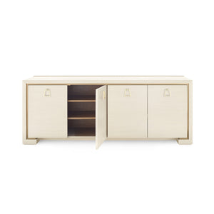 4-Door Cabinet , Blanched Oak | Blake Collection | Villa & House