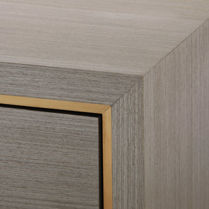 4-Door Cabinet , Taupe Gray | Blake Collection | Villa & House