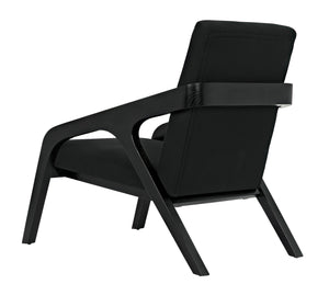 Lamar Chair, Charcoal Black