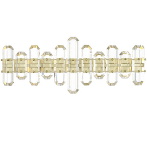 Bolton 3 Aged Brass Bathroom Vanity