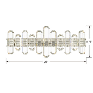 Bolton 3 Aged Brass Bathroom Vanity