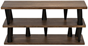 Mood Console - Ebony and Dark Walnut