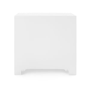 3-Drawer Side Table in White | Brigitte Collection | Villa & House