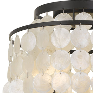 Brielle 3 Light Dark Bronze Ceiling Mount