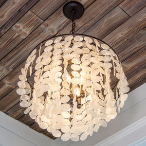 Brielle 4 Light Dark Bronze Chandelier