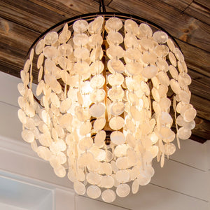 Brielle 4 Light Dark Bronze Chandelier