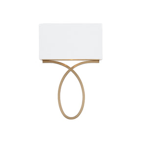 Brinkley 2 Light Vibrant Gold Wall Mount