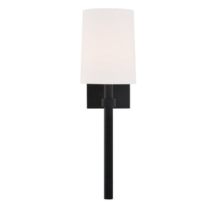Bromley 1 Light Black Forged Wall Mount