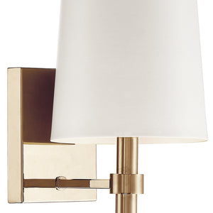 Bromley 1 Light Antique Gold Wall Mount
