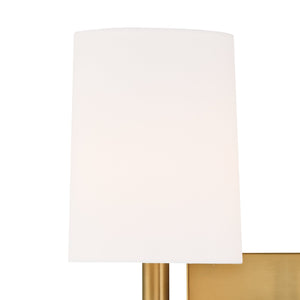 Bromley 2 Light Vibrant Gold Wall Mount