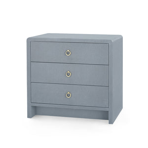 3-Drawer Side Table in Gray | Bryant Collection | Villa & House