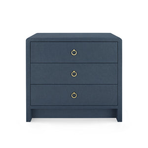 3-Drawer Side Table, Blue Steel  | Bryant Collection | Villa & House