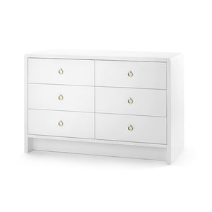 Extra Large 6-Drawer in White | Bryant Collection | Villa & House