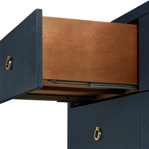 Extra Large 6-Drawer in Blue Steel | Bryant Collection | Villa & House