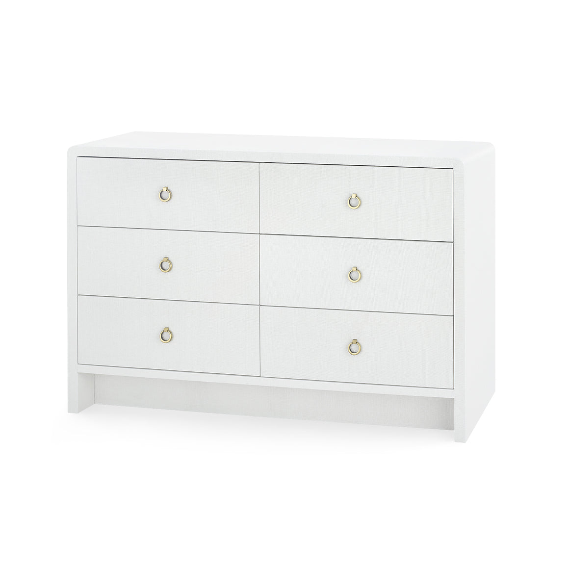 Linen Extra Large 6-Drawer in White Linen | Bryant Collection | Villa & House