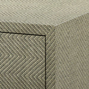 Large 3-Drawer in Gray Tweed | Brittany Collection | Villa & House