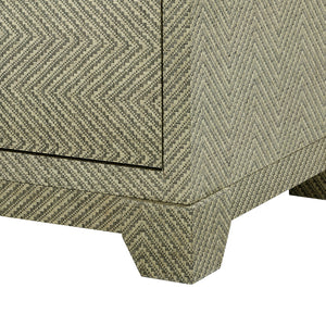 Large 3-Drawer in Gray Tweed | Brittany Collection | Villa & House