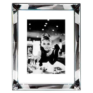 Worlds Away Beveled Mirror Frame Wall Art – Audrey Hepburn