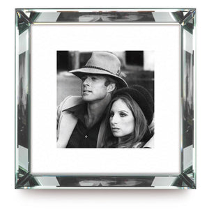 Worlds Away Beveled Mirror Frame Wall Art – Redford Streisand