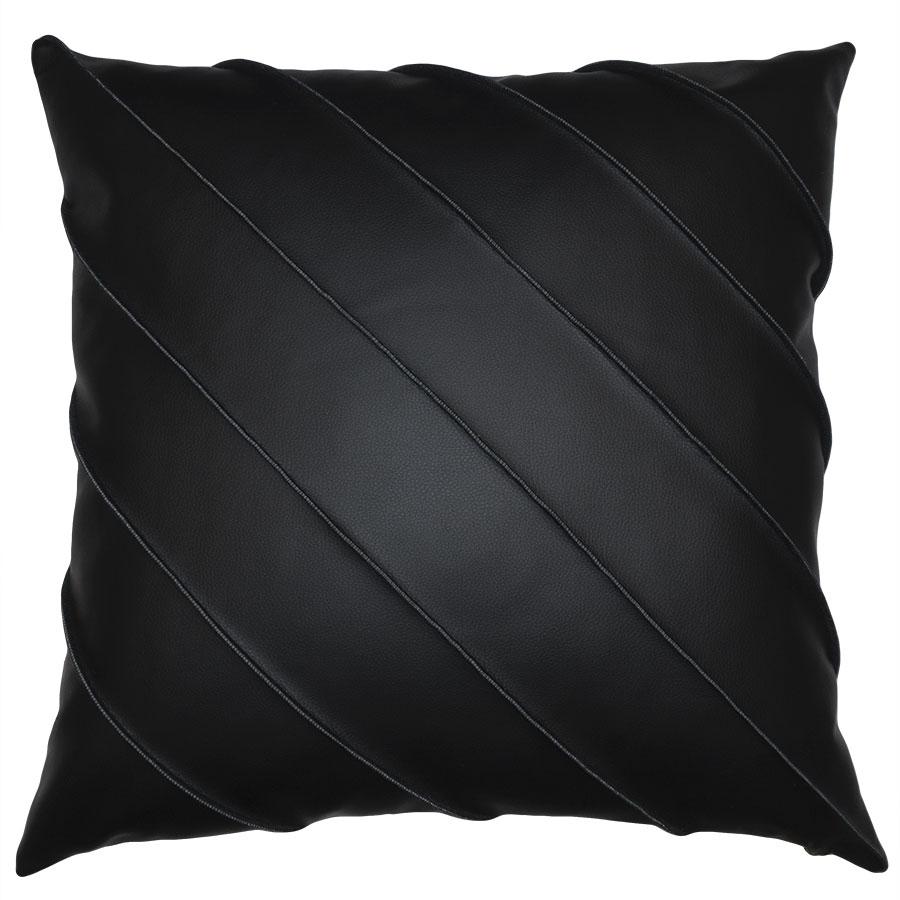 Briar Cal Vinly Black Pillow