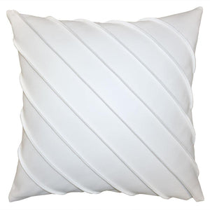 Briar Cal Vinly White Pillow
