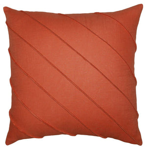 Briar Hue Linen Paprika Pillow