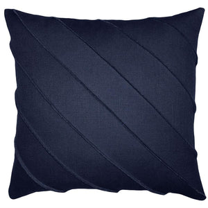 Briar Slubby Linen Indigo Pillow