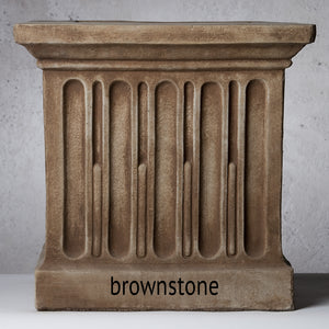 Ravenna Twisted Urn Planter - Aged Limestone (14 finishes available)