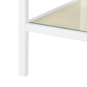 1-Drawer Side Table , White | Caanan Collection | Villa & House