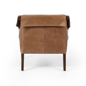 Bauer Leather Chair - Warm Taupe Dakota