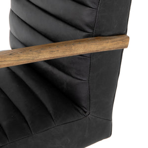 Bryson Desk Chair - Smoke