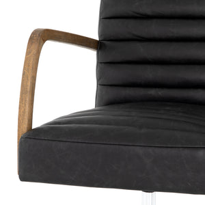 Bryson Desk Chair - Smoke